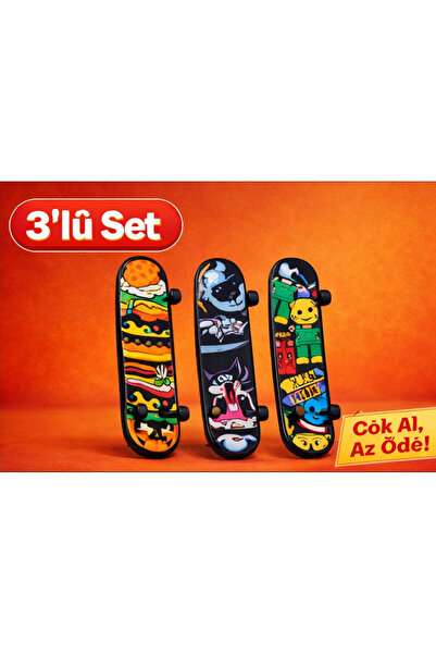 BASEL MAİSON Mini Parmak Kaykay – Eğlenceli Fingerboard Deneyimi