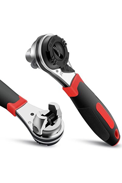 Generic Adjustable Ratcheting Wrench, Anti-Rust Ratchet Wrench for 6-22mm Scr...