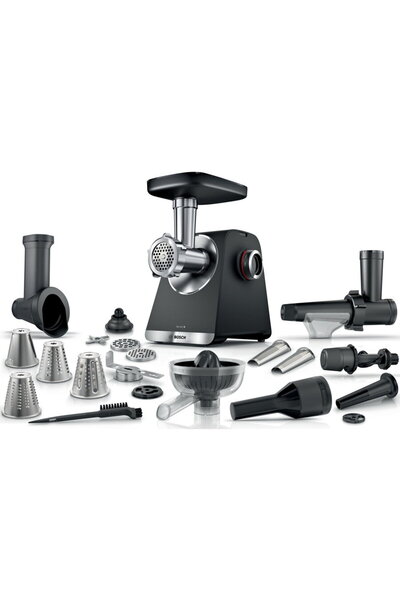 Bosch Meat grinder MFWS682B, 2100W, 3.5kg/min, 3 sieves, tomato juice accesso...