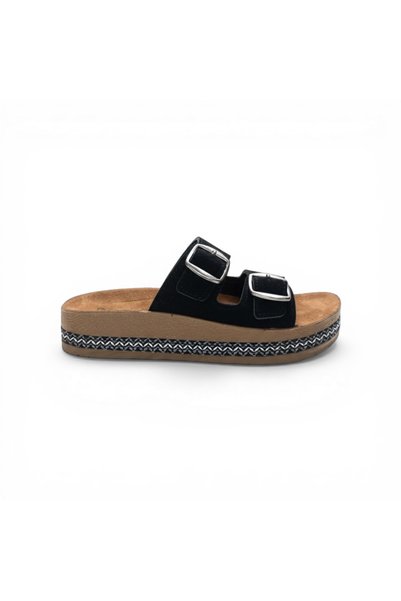 POLEN All-Day Comfort: Women's Casual Sandals with Anatomical Soles and Adjustable Buckles