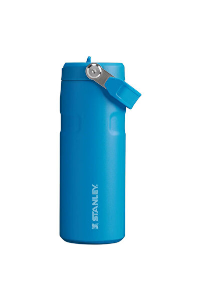 Stanley The IceFlow Flip Straw 2.0 Pipetli Termos Bardak 0,47 LT Azure