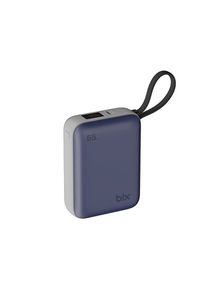Bix PB120 20000mAh 65W Type-C PD Kompakt Tasarımlı Dijital Göstergeli Powerba...