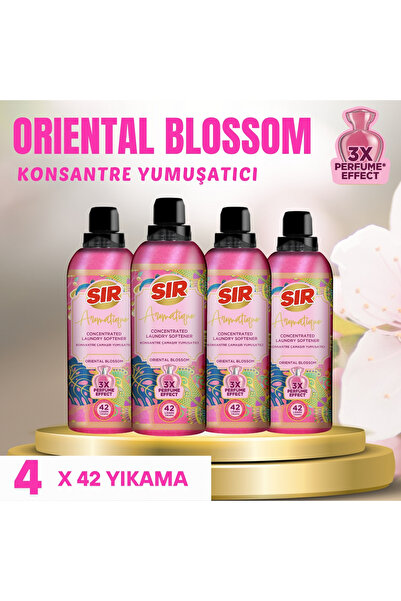 Sır Aromatique Konsantre Çamaşır Yumuşatıcısı Oriental Blossom 3x Parfüm Etki...