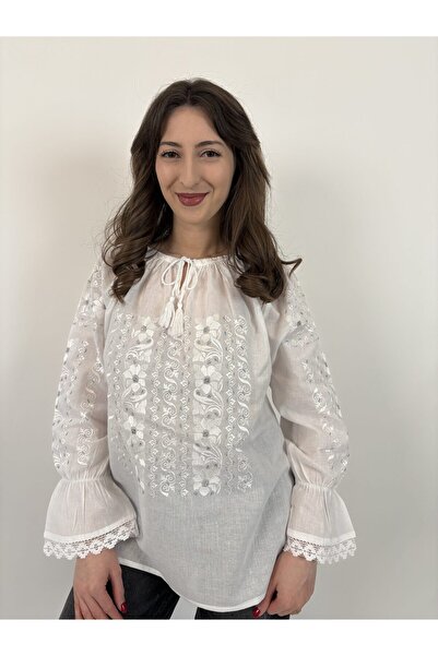 OEM Traditional Blouse Women TM 2137 *White Magic*