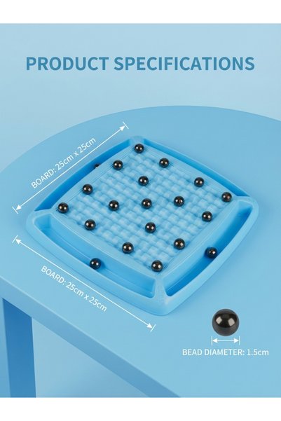 BESTONE Magnetic Chess Board Educational Toy for Kids 6-12, Parent-Child Brain Training