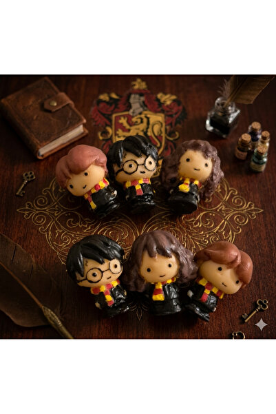 MG Parts Harry Potter Buhardanlık Mum 6'lı Lavanta Kokulu Soya wax (Koku deği...