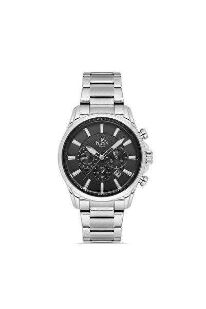 Platin Pierre Sa-Pl-1208Ga-A2 Steel Cord Functions Active Men's Wristwatch