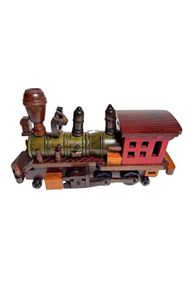 Mandala Craft Locomotiva lemn 12" B