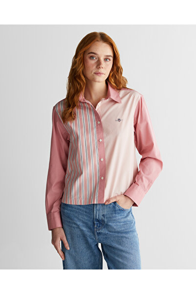 Gant Kadın Pembe Regular Fit Düğmeli Gömlek