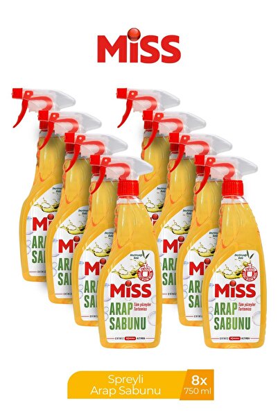 Miss SPREYLİ ARAP SABUNU 750 MLX8