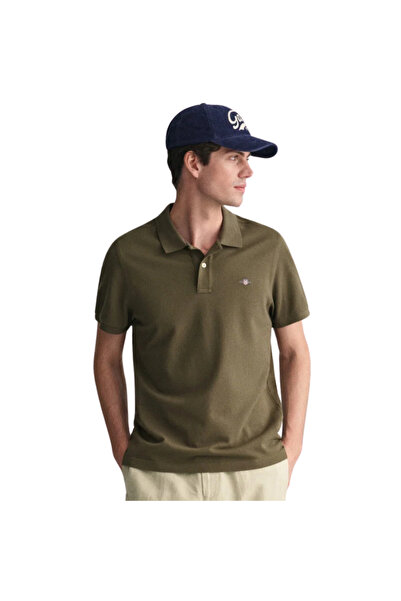 Gant Erkek Yeşil Regular Fit Polo Tshırt 2210.301