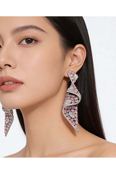 LABELRM Blush Prism Drop Earrings