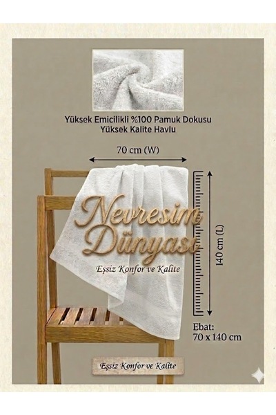 Nevresim Dünyası Prosop Prime 70x140 Alb