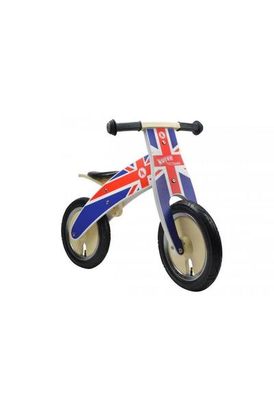 KİDDİMOTO Bicicleta de echilibru Kurve Union Jack