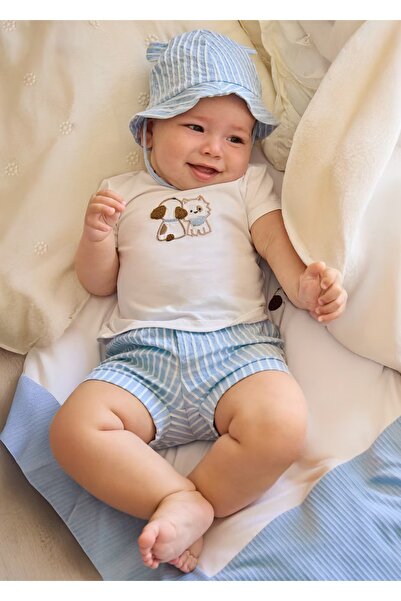 MAYORAL Baby Boy Hat Set