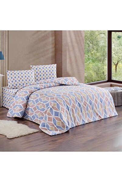 Kristal Set de husă de pilotă dublă Ranforce Damla Blue