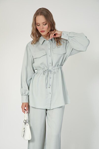 Suede Style 5654 - Stylish, Comfortable, Lace-Up Waist, Woven Fabric, Casual ...