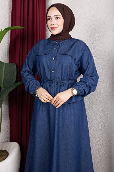 Rabia Zülal Set de blugi Allerli - Bleumarin
