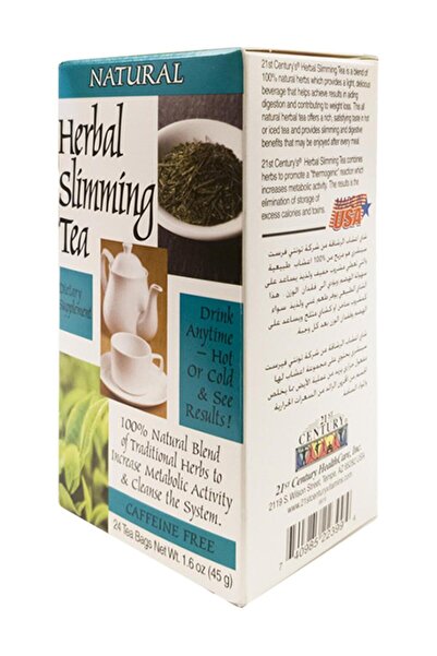 21st Century Herbal Slimming Natural Tea 24 Tea Bags