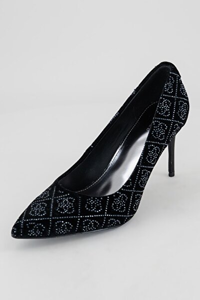 Guess Rican βελούδινα παπούτσια στιλέτο