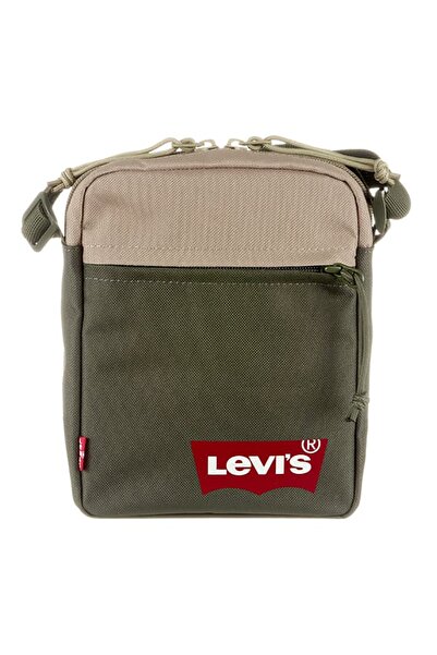 Levi's Geantă mică tip crossbody cu logo, verde militar