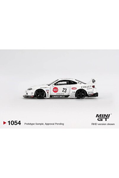 mini gt 1/64 نيسان إل بي-سوبر سيلويت S15 سيلفيا أثليت Mgt01054