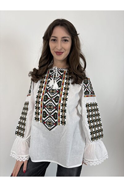 OEM Traditional Women's Blouse TM2170 *Geometric Patterns*