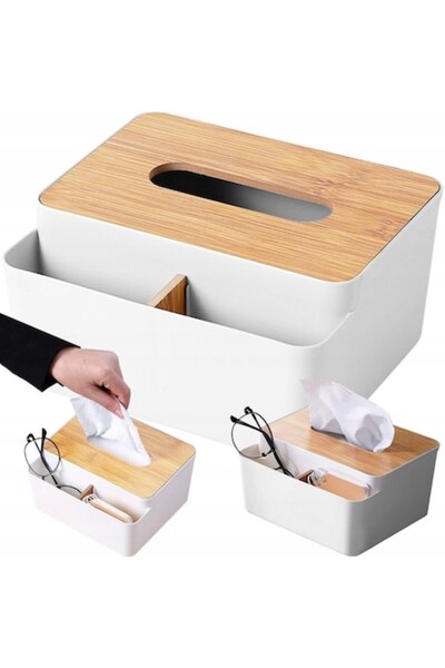 verk group Κουτί οργάνωσης χαρτομάντηλων από μπαμπού