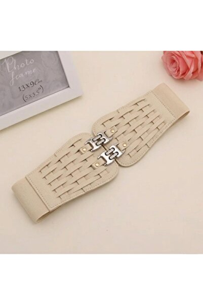 MODAM HİFA Women's Corset Belt Dress Belt Shirt Belt Jacket Belt Elastic Belt