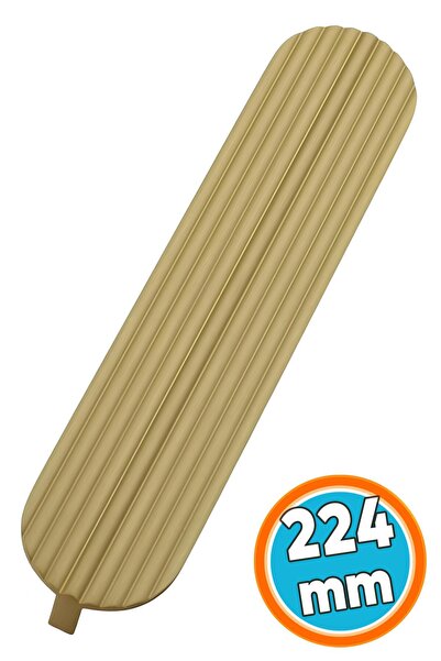 NZB Metal Kulp 224 mm 22,4 cm Mat Altın Mutfak Dolabı Kulbu Kulpu Mobilya Çek...