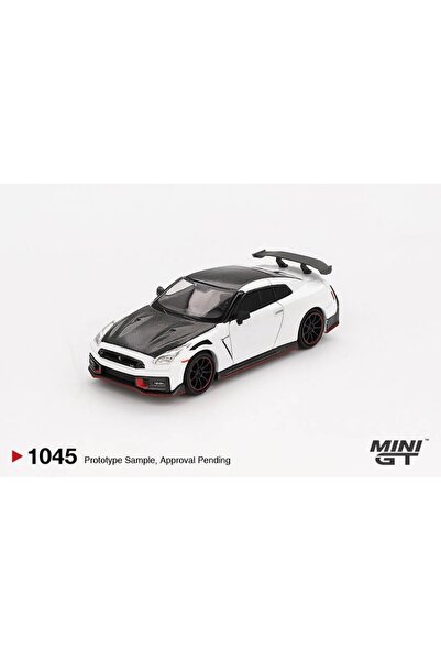 mini gt 1/64 Nissan GT-R Nismo 2024 Brilliant White Pearl mgt01045