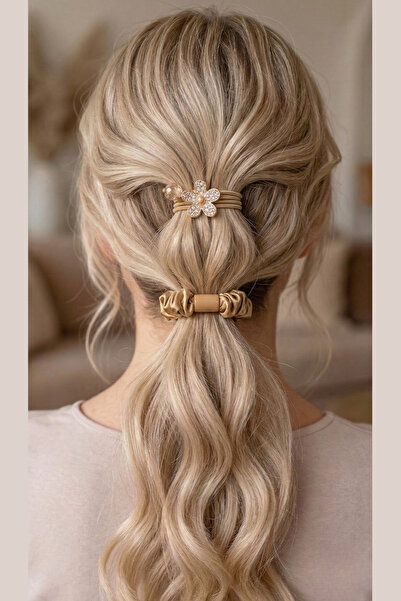 PETEK AKSESUAR ΣΕΤ 2 ΤΕΜΑΧΙΩΝ ΚΡΥΣΤΑΛΛΙΝΩΝ ΛΟΥΛΟΥΔΙΩΝ ΜΕ ΚΛΙΠ ΑΠΟ ΚΑΟΥΤΣΟΥΚ