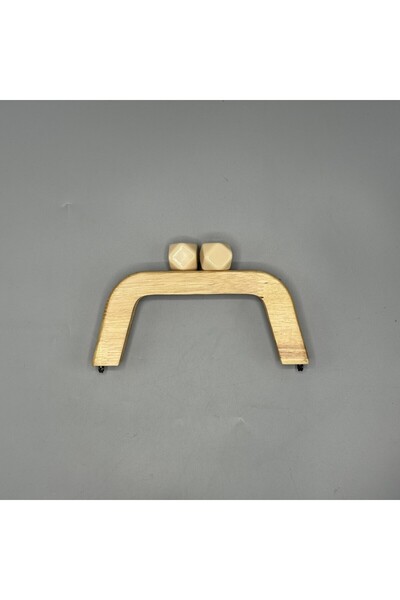 Aynalı Ξύλινο έγχρωμο πόμολο υψηλής ποιότητας σε χρώμα εκρού