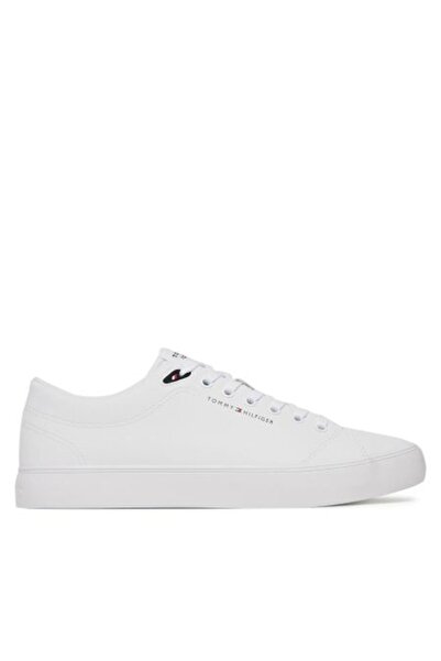 Tommy Hilfiger BEYAZ ERKEK SNEAKER VULC CORE