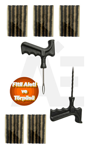 JuneThree Oto Lastik Tamir Aleti Fitil Atma Seti - Dubleks Lastik Tamir Set -...