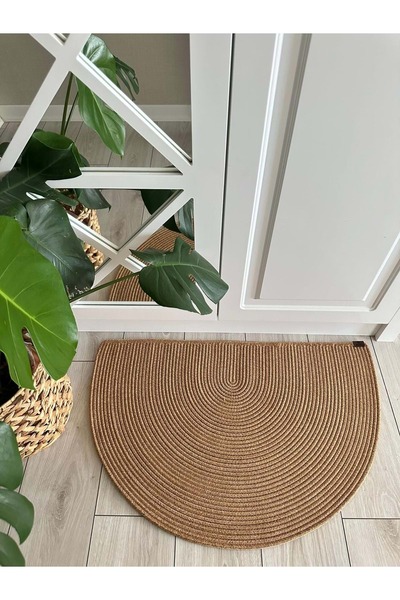 ERSU AHAT HOME DESİGN Otirač od jute i pruća, dobrodošli na ulazna vrata (50x...