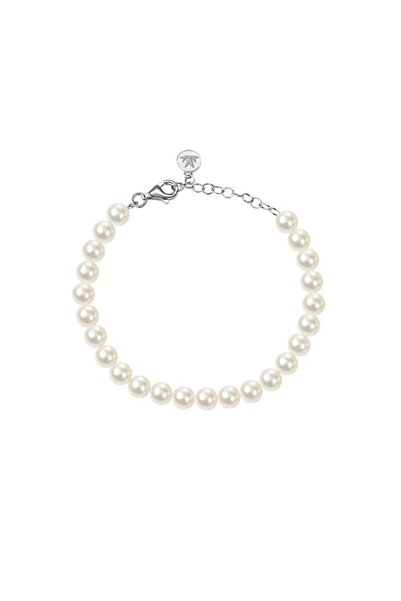 MORELLATO Βραχιόλι με μαργαριτάρια, ασήμι 925, επιροδιωμένο, φυσικά μαργαριτά...