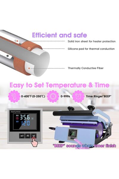 Generic 220V Heat Press Machine for Mugs