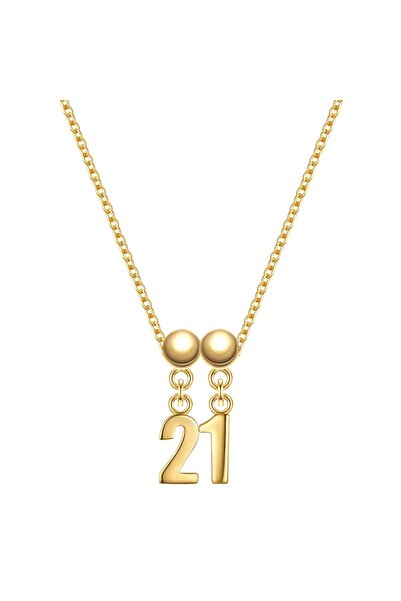 Glanzstücke München Silber-Set Set (Kette + Charms) Sterling Silber gelbgold