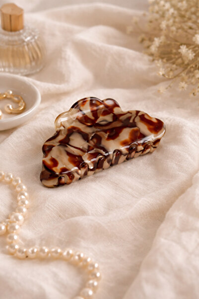 PABALAS Luxury Bone Hairpin – Premium Acetate Large Hair Clip (Patterned Coll...