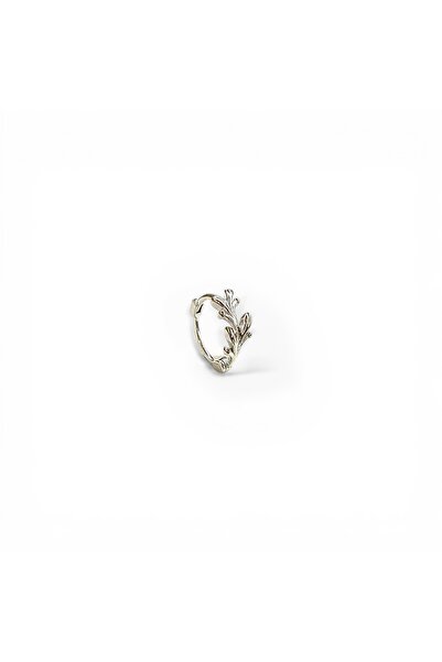 Saras Jewels Leris Taşsız Yaprak Halka Piercing