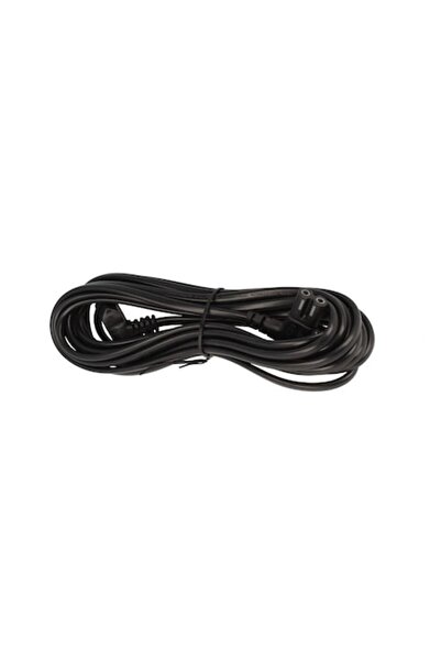 Pentzone Cablu de alimentare Euro, cotit, negru 5.0M