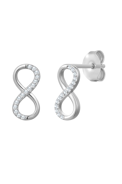 Rafaela Donata Silberohrstecker Ohrstecker Sterling Silber Zirkonia weiß