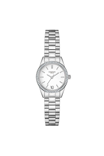 Glanzstücke München Quarzuhr Damen Quarzuhr silber Edelstahl silber