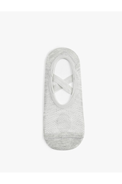 Koton Βαμβακερές κάλτσες γιόγκα με λεπτομέρειες από ελαστικό υλικό