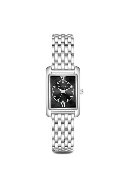 eastside Quarzuhr Damen Quarzuhr silber Metall-Legierung silber