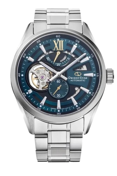 Orient Star Re-Av0134E00B Wind-Up Automatic Steel Grey Sapphire Glass 10 Atm ...