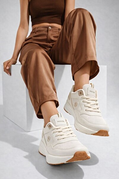 Slipcat Kadın Sneaker Günlük Spor Ayakkabı Kalın Taban Hafif Rahat Yürüyüş Sn...