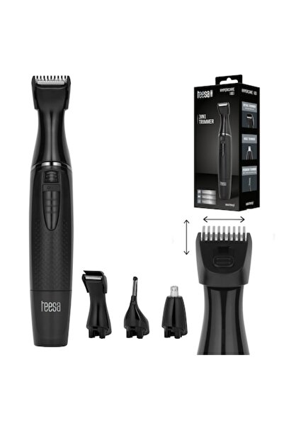 Teesa Trimmer, HYPERCARE, otel, 3in1, reglabil, 15x4cm, negru