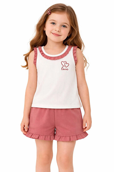 My Hanne Love Embroidered Girls' Set 50364